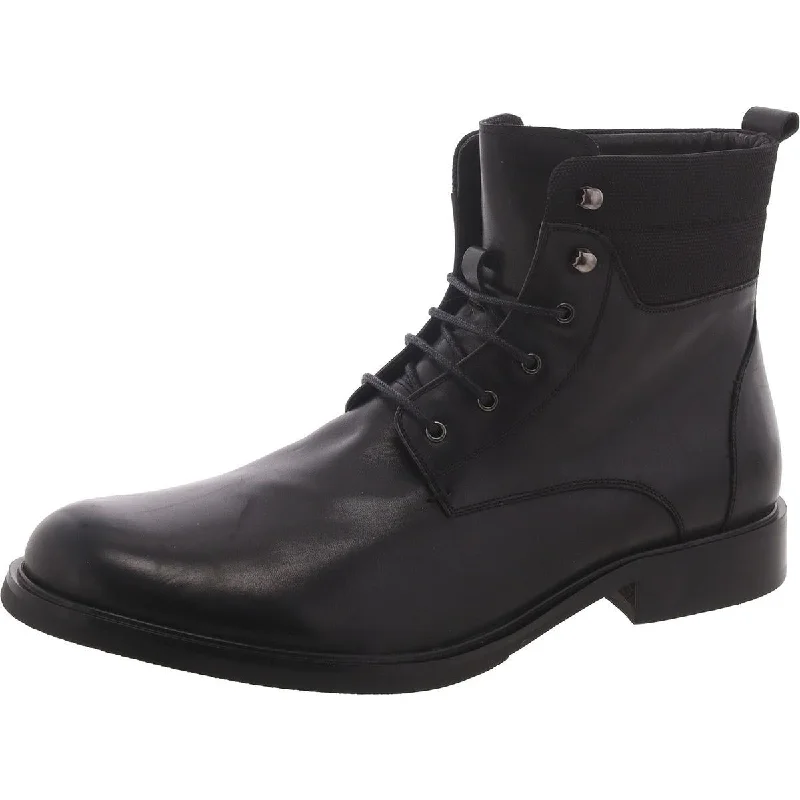 Men's All-Day Wear Shoes Zanzara Mens Jack Leather Lace-Up Combat & Lace-Up Boots