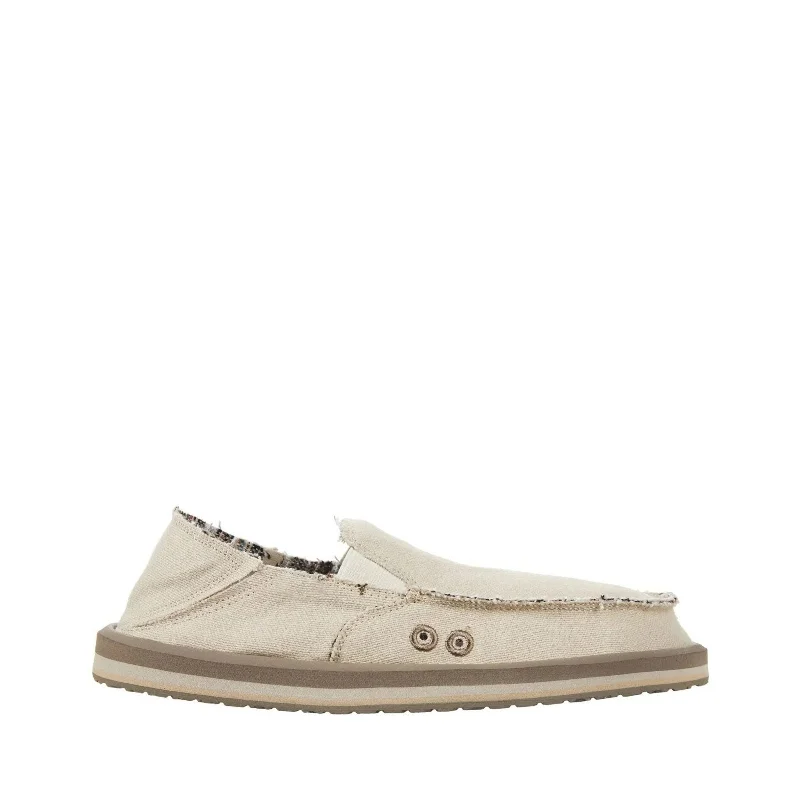 Men's All-Day Wear Shoes Men's Shoes Sanuk VAGABOND SOFT TOP HEMP Slip On Loafers 1117753 NATURAL Men's All-Day Wear Shoes Men's Shoes Sanuk VAGABOND SOFT TOP HEMP Slip On Loafers 1117753 NATURAL