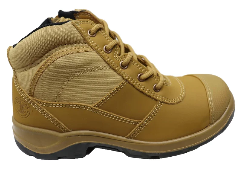Men's Adaptive Fit Boots Hard Yakka Mens Comfortable Leather Steel Toe Cap Safety Boots Men's Adaptive Fit Boots Hard Yakka Mens Comfortable Leather Steel Toe Cap Safety Boots