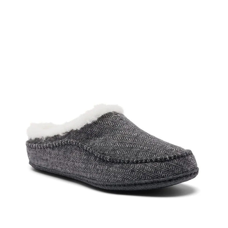 Buy More, Save More On Stylish Shoes Men's Shoes Sorel FALCON RIDGE II Suede Slippers 2010201028 GRILL / BLACK