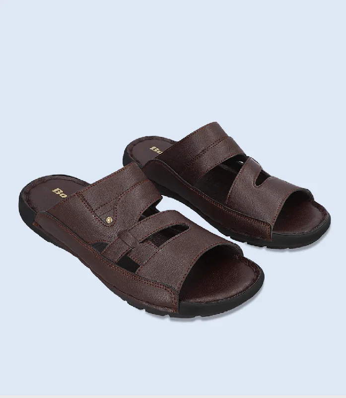 Men's Fashionable Shoes BM4925-ESPRESSO-Men Slippers