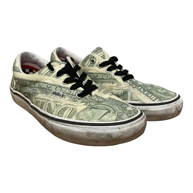 Men's Flexible Shoes Supreme/Low-Sneakers/US 10.5/Polyester/GRN/DOLLAR VANS