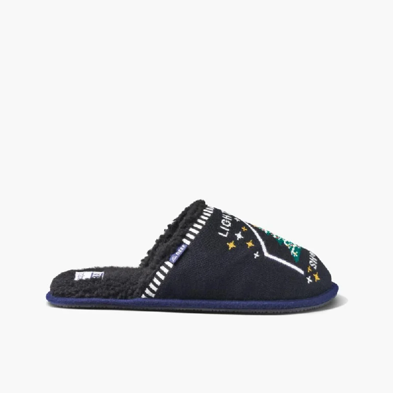 Men's Cozy Boots Reef  Men's Reef X Tipsy Elves Black M
