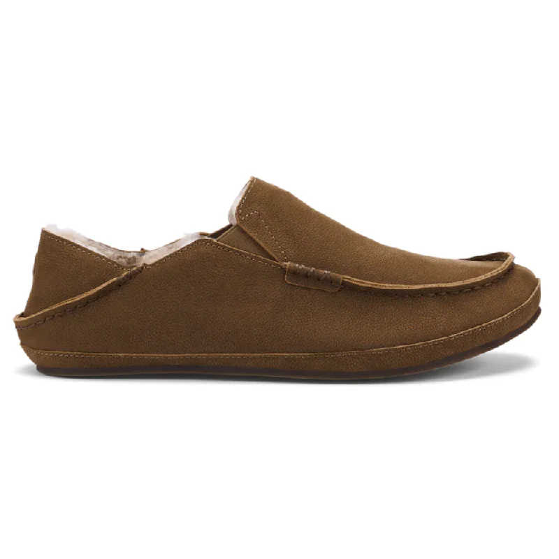 Men's Lightweight Shoes OluKai Moloa Sharkskin Kona Coffee Slipper (Men's)