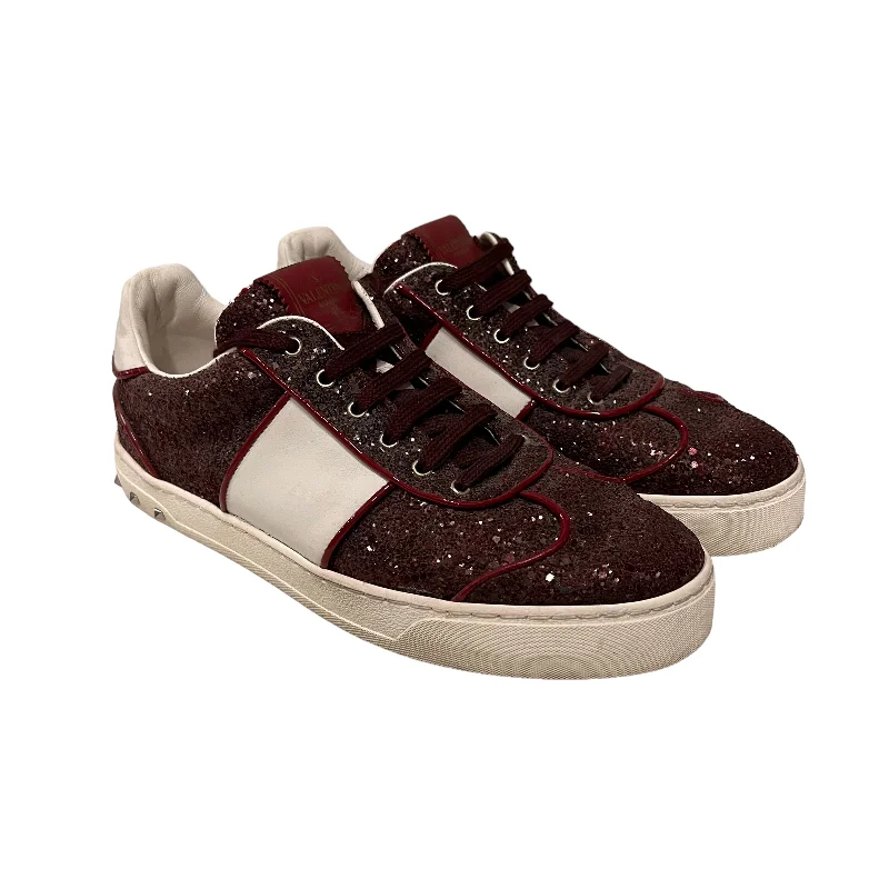 Men's Handcrafted Shoes VALENTINO GARAVANI///Low-Sneakers/EU 39/Plain/Others/PNK//W [Designers] Essentials/