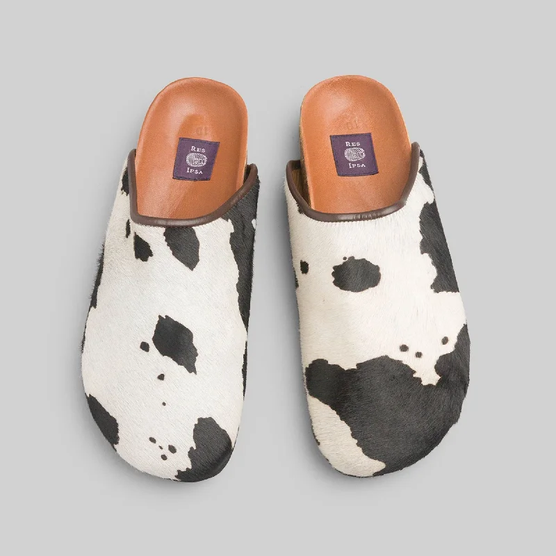 Men's Adaptive Fit Shoes Men's Cowhide Clog Size 10