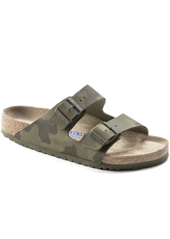 Men's Odor-Resistant Boots Birkenstock Men's Arizona Softbed Birko-Flor Sandals
