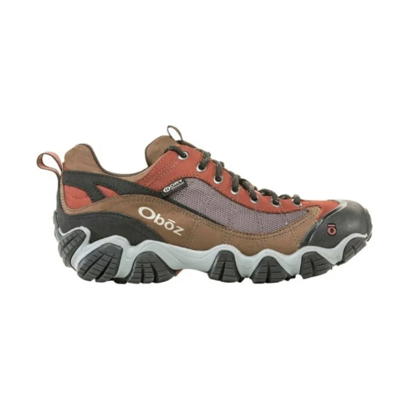 Men's Trendy Shoes Oboz Men's Firedrand II Low Waterproof Hiking Shoe - Earth