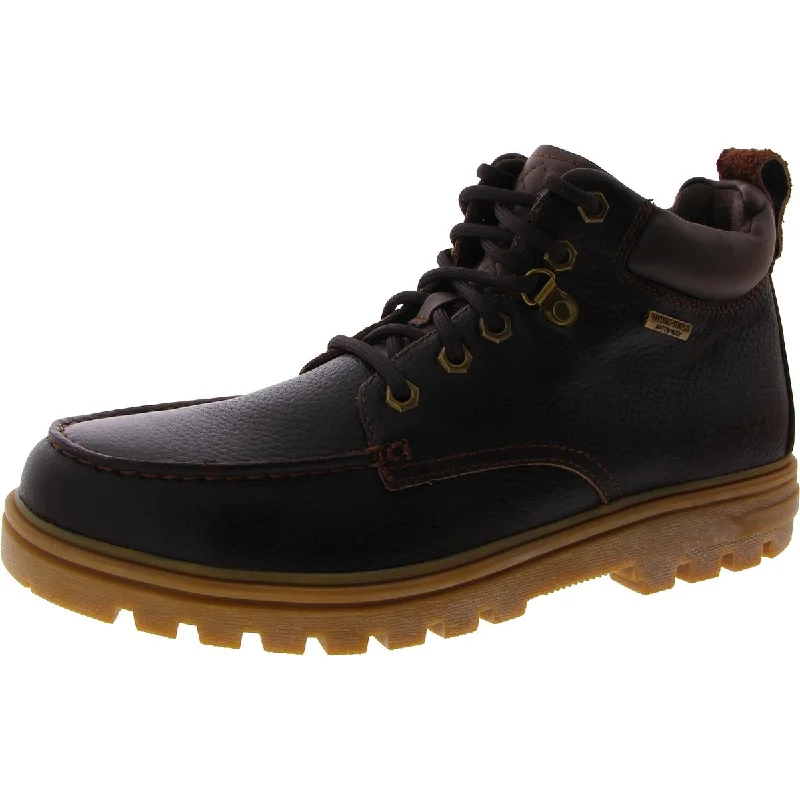 Men's Stylish Shoes Rockport Works Mens Leather Alloy Toe Work & Safety Boots