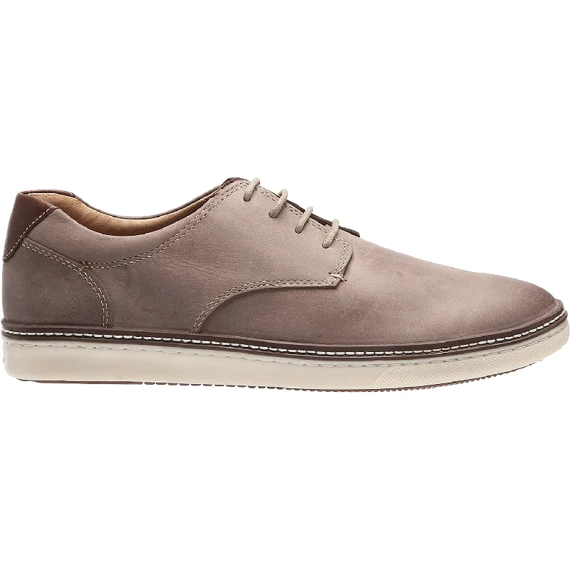 Men's Shock-Absorbing Shoes Men's Johnston & Murphy McGuffey Plain Toe Grey Oiled Full Grain Leather Men's Shock-Absorbing Shoes Men's Johnston & Murphy McGuffey Plain Toe Grey Oiled Full Grain Leather