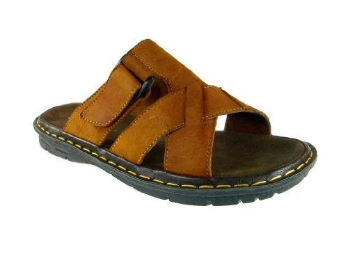 Men's Slip-Resistant Boots J Awake Men's Diego-01 Casual Open Toe Sandals