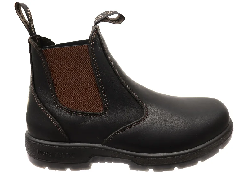 Men's Shock-Absorbing Shoes Hard Yakka Mens Leather Outback Pull On Steel Toe PR Safety Boots Men's Shock-Absorbing Shoes Hard Yakka Mens Leather Outback Pull On Steel Toe PR Safety Boots