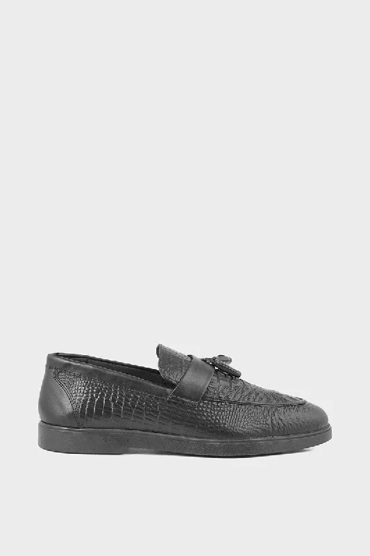 Unmissable Discounts On Modern Designer Shoes Men Formal Loafers MF7001-Black