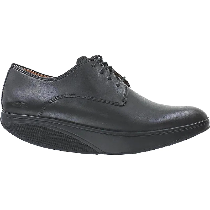 Exclusive Flash Sale On Durable And Trendy Shoes Men's MBT Kabisa 5S Black Leather