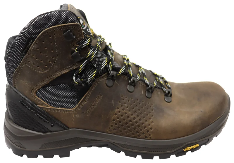 Men's Sporty Shoes Grisport Mens Pinnacle Mid Hiking Waterproof Boots Made In Italy