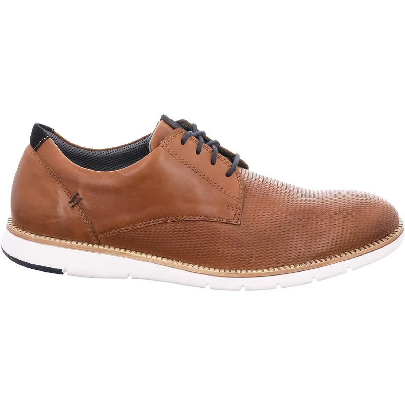 Men's Slip-Resistant Shoes Men's Josef Seibel Tyler 09 Camel Leather
