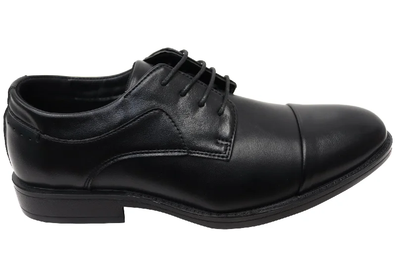 Men's Trendy Boots Woodlands Haines Mens Comfortable Lace Up Dress Shoes