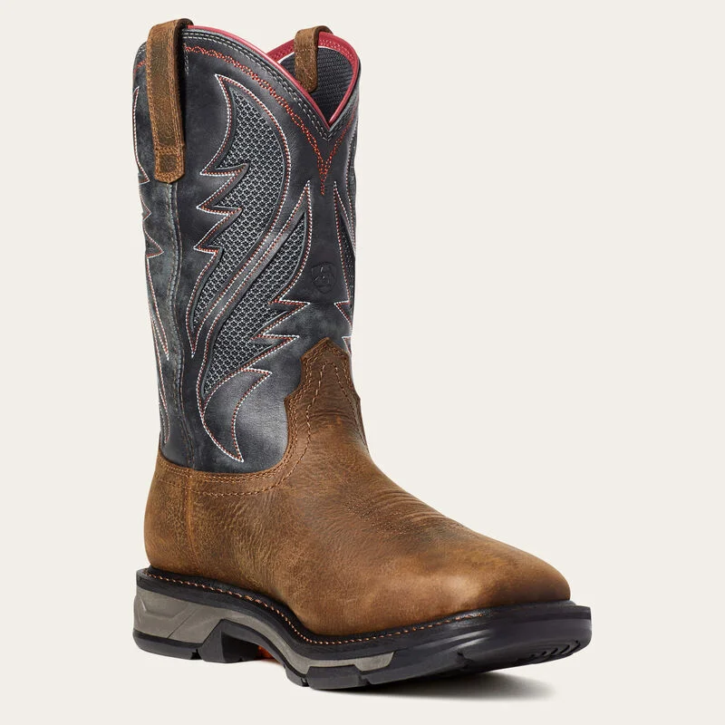 Men's Flexible Shoes Ariat WorkHog XT Ventek Waterproof Work Boot Style 10035984
