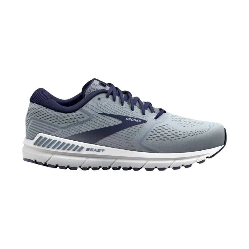 Men's Premium Boots Brooks Men's Beast 20 Running Shoes - Blue/Grey/Peacoat