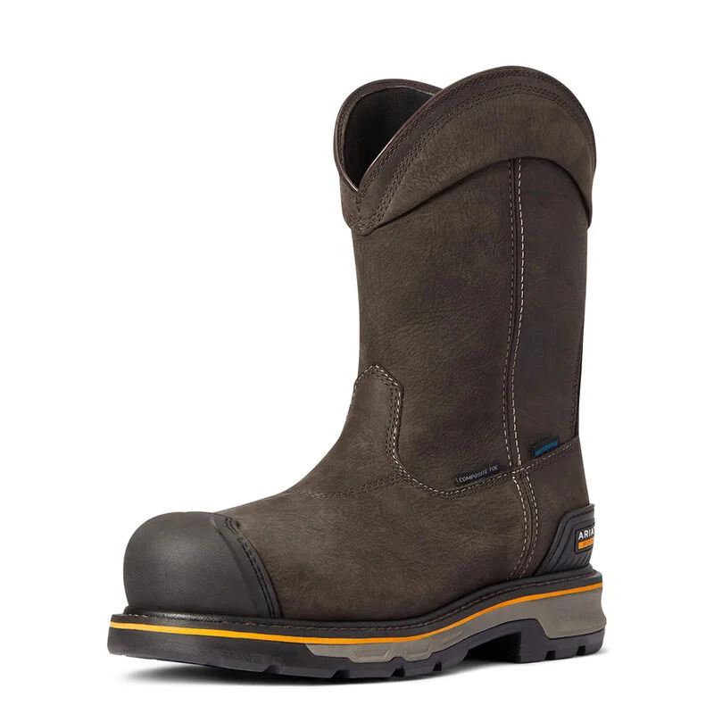Men's Lightweight Boots Ariat Stump Jumper Pull-On Waterproof Composite Toe Work Boot Style 10038282 Men's Lightweight Boots Ariat Stump Jumper Pull-On Waterproof Composite Toe Work Boot Style 10038282