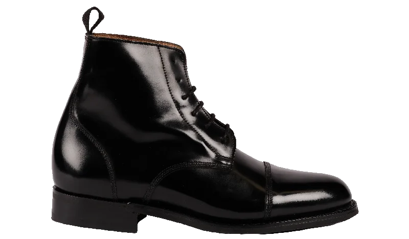 Men's All-Day Wear Boots Boot - Black Hi-Shine