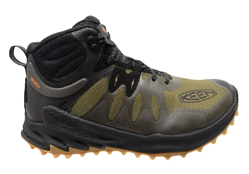 Men's Fashionable Boots Keen Mens Comfortable Zionic Mid Waterproof Lace Up Boots