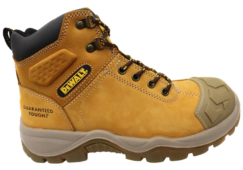 High-Quality Shoes DeWALT PROComfort Ashton Mens Side Zip Leather Safety Boots