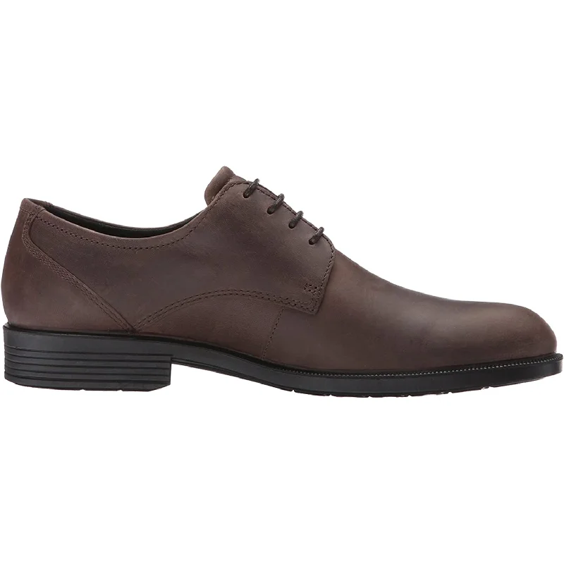 Flash Sale On Fashionable Shoes Men's Ecco Harold Derby Tie Coffee Leather
