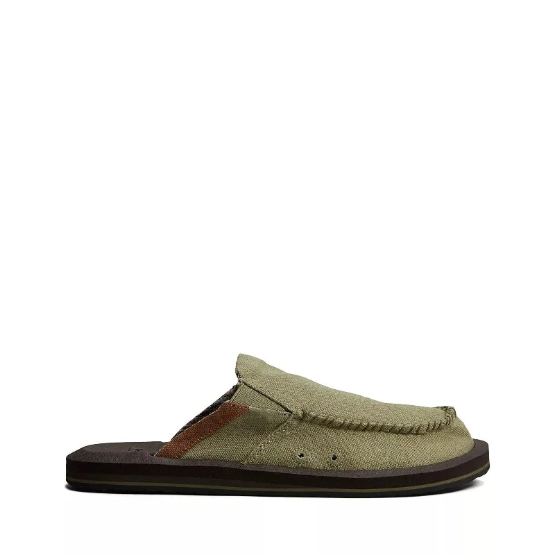 Men's Minimalist Shoes Men's Shoes Sanuk YOU GOT MY BACK SOFT TOP HEMP Loafers 1127214 ARMY Men's Minimalist Shoes Men's Shoes Sanuk YOU GOT MY BACK SOFT TOP HEMP Loafers 1127214 ARMY