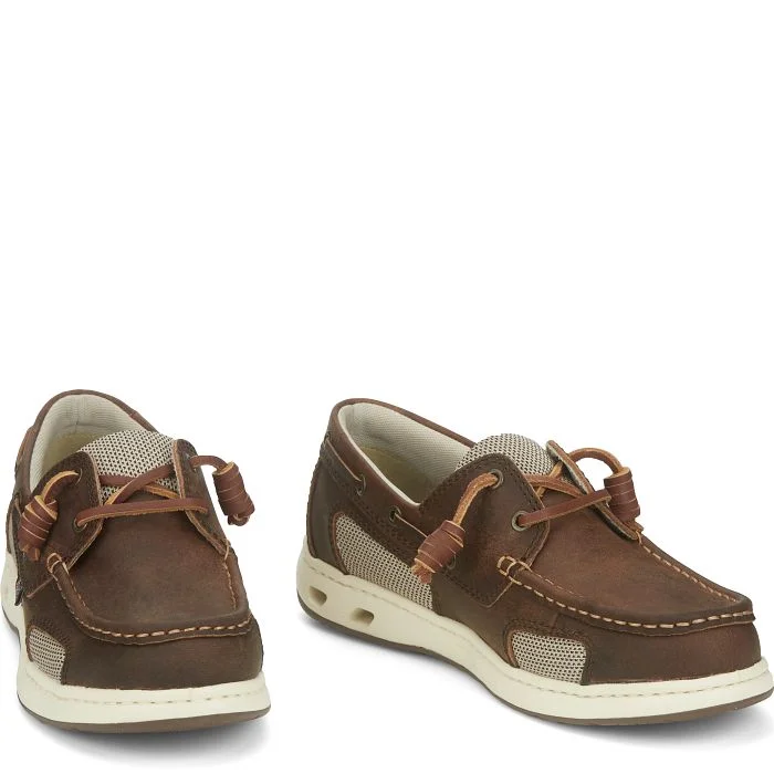 Men's Premium Shoes JUSTIN MENS ANGLER SLIP-ON CASUAL SHOE STYLE GR100