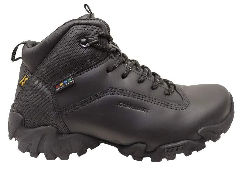 Men's Moisture-Wicking Shoes Bradok Krakatoa Mid Mens Comfort Leather Hiking Boots Made In Brazil Men's Moisture-Wicking Shoes Bradok Krakatoa Mid Mens Comfort Leather Hiking Boots Made In Brazil