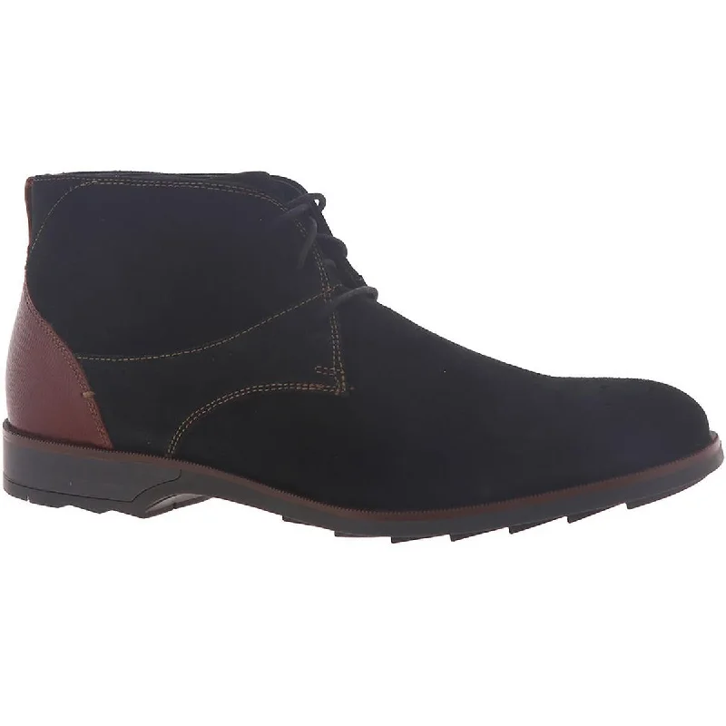 Men's Ultra-Light Boots Stacy Adams Mens KINGSTON Leather Ankle Boot Chukka Boots