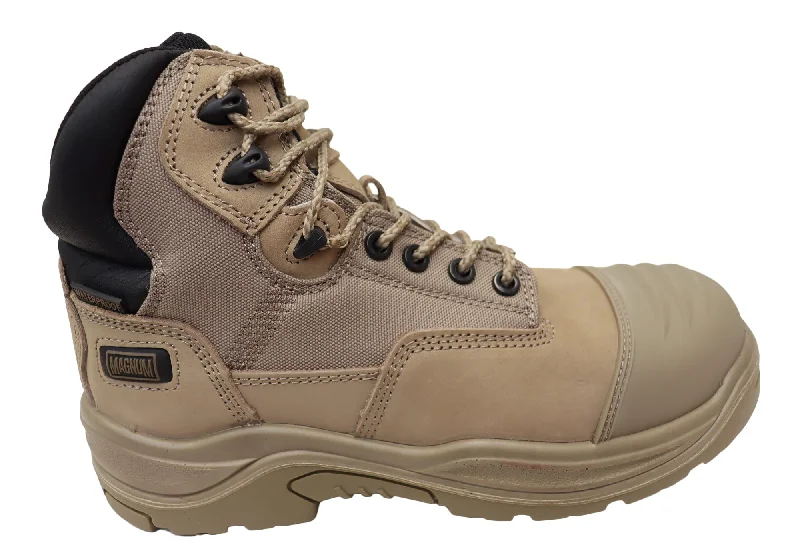 Men's Energy-Return Boots Magnum Mens Trademaster Lite CT SZ WP Comfortable Safety Boots Men's Energy-Return Boots Magnum Mens Trademaster Lite CT SZ WP Comfortable Safety Boots