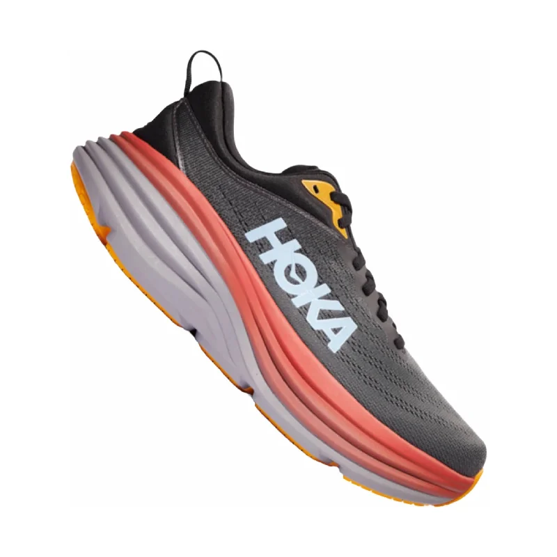 Men's Fashionable Shoes HOKA Men's Bondi 8 - Anthracite/Castlerock