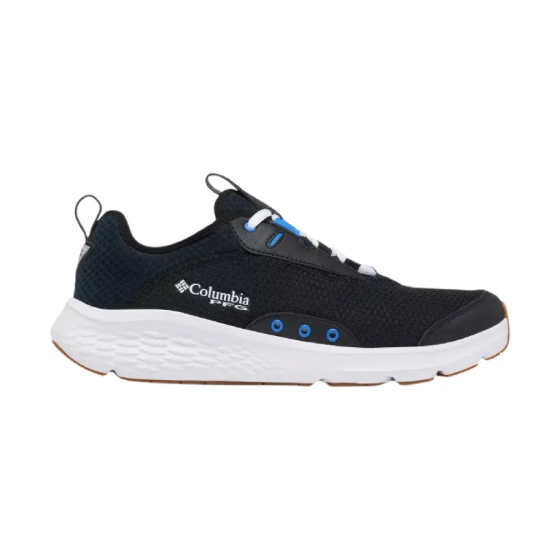 Men's Comfortable Shoes Columbia Men's PFG Castback Shoe - Black/Vivid Blue