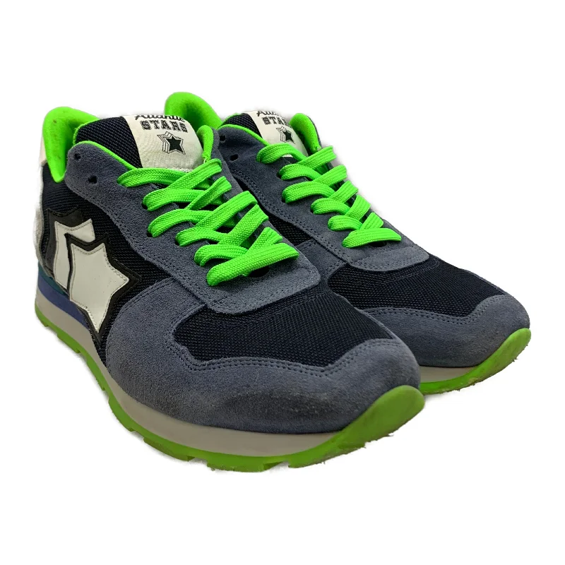 Men's Flexible Shoes Atlantic STARS/Low-Sneakers/43/BLUGRN