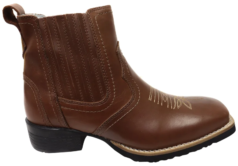Men's Elegant Shoes D Milton Ace Mens Leather Comfortable Western Cowboy Chelsea Boots Men's Elegant Shoes D Milton Ace Mens Leather Comfortable Western Cowboy Chelsea Boots