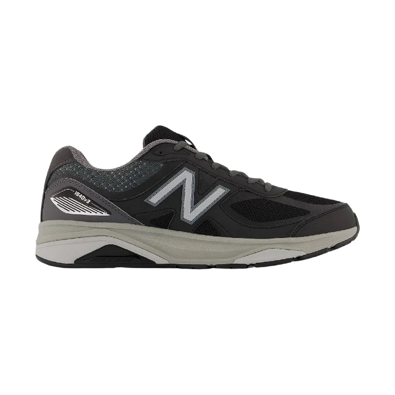 Men's Flexible Shoes New Balance Men's 1540v3 Running Shoes - Black