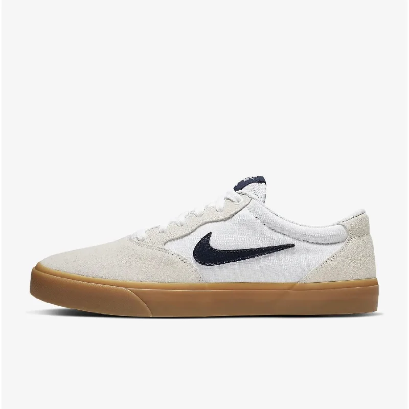 Men's Trendy Shoes SB Chron Solarsoft (White + Obsidian)