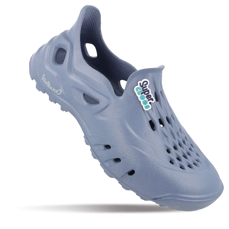 Unbeatable Prices On Top-Brand Shoes Men's Superclogs  - WC8728 Cool Grey