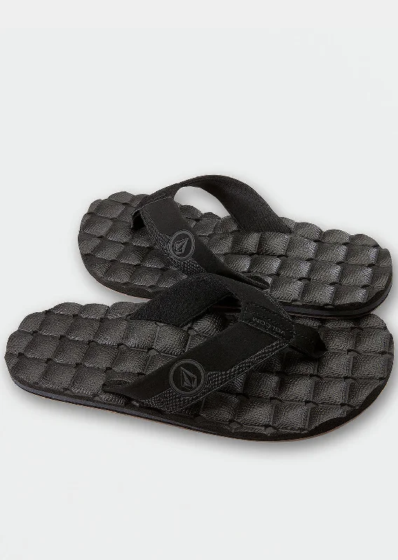Men's Seamless Design Shoes Volcom Men's Recliner Sandals