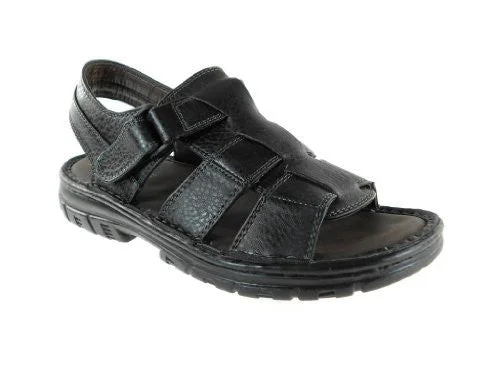 Men's Moisture-Wicking Boots Rocus Men's San16 Sling Back Open Toe Sandals