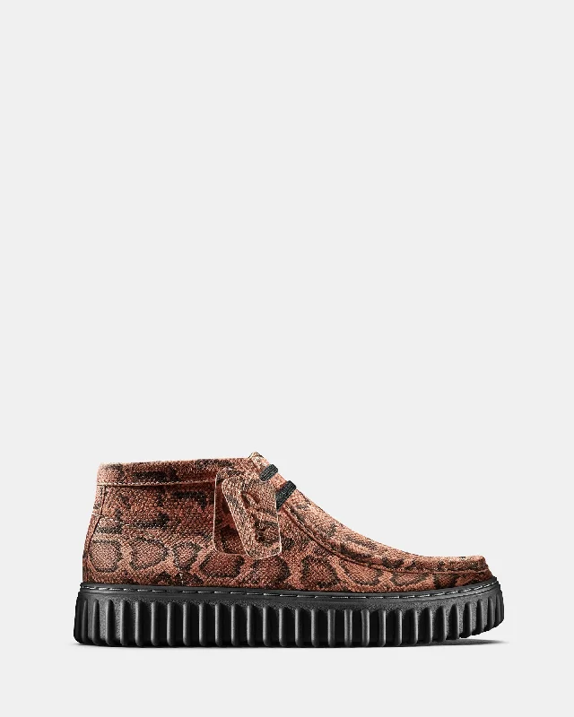 Men's Soft Shoes Cur Torhill Hi (M) Rose Snake