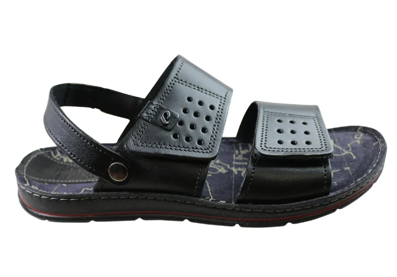 Men's Slip-Resistant Boots Pegada Cape Mens Leather Comfortable Sandals Made In Brazil Men's Slip-Resistant Boots Pegada Cape Mens Leather Comfortable Sandals Made In Brazil