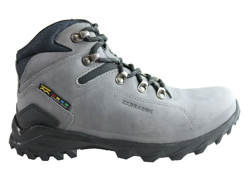 Men's Sporty Shoes Bradok Raptor Mens Comfortable Leather Hiking Boots Made In Brazil Men's Sporty Shoes Bradok Raptor Mens Comfortable Leather Hiking Boots Made In Brazil
