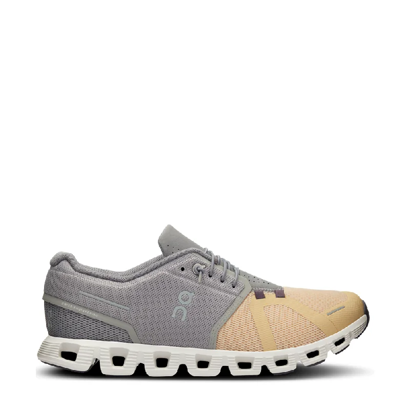 Men's Shock-Absorbing Boots On Men's Cloud 5 Sneaker in Fog/Savannah
