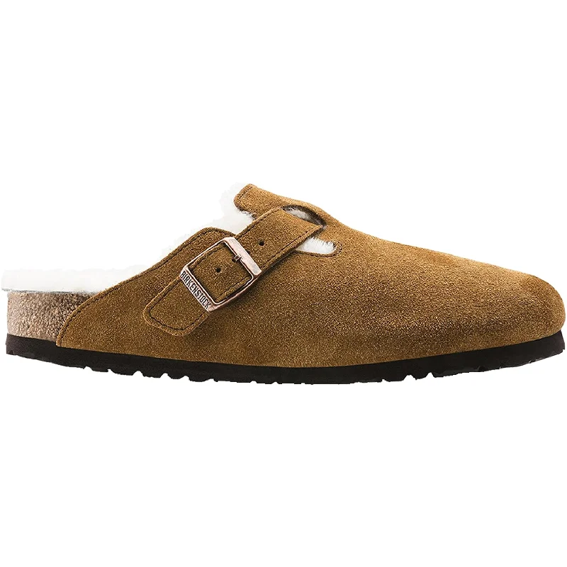 Last Chance To Grab High-Performance Shoes On Sale Unisex Birkenstock Boston Shearling Mink Suede / Natural Shearling Last Chance To Grab High-Performance Shoes On Sale Unisex Birkenstock Boston Shearling Mink Suede / Natural Shearling