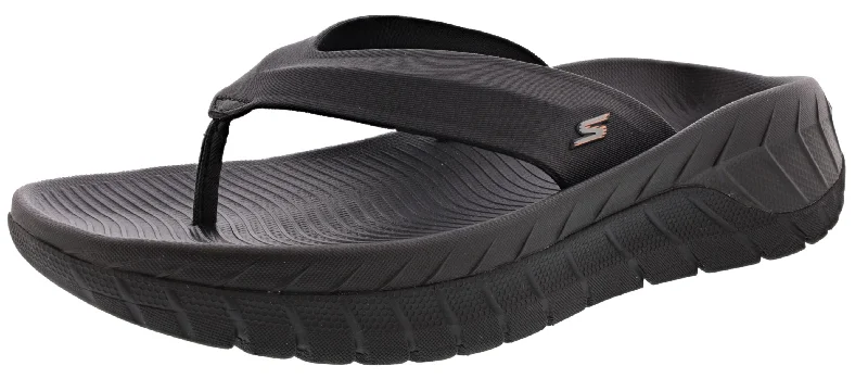 Men's Elegant Shoes Skechers Men's Go Recovery Lightweight Athletic Sandals