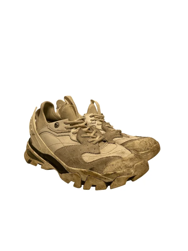 Men's Shock-Resistant Shoes Calvin Klein 205W39NYC///Low-Sneakers/US 12/Plain/Cotton/WHT//M [Street] Hype/