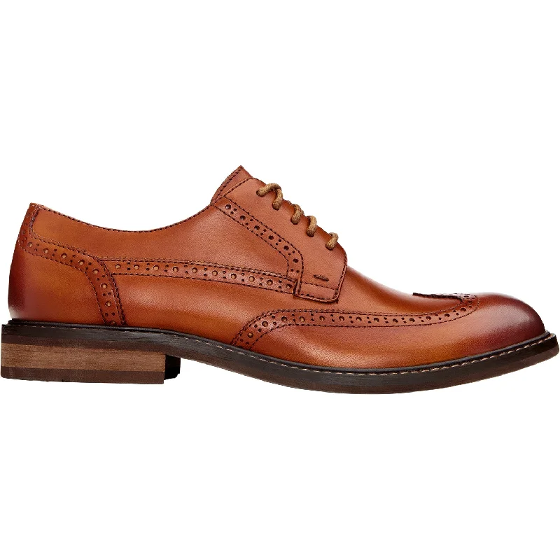 Men's Lightweight Boots Men's Vionic Bruno Dark Tan Leather